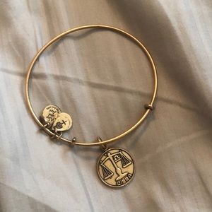 Libra Alex and Ani Gold Bracelet